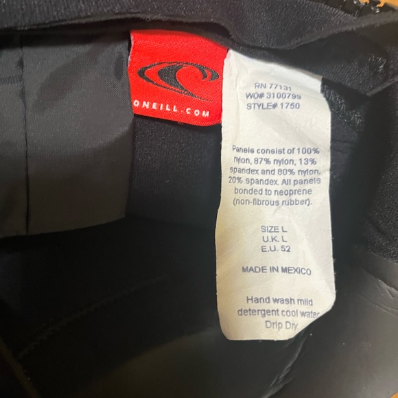 O’Neill 4:3 wetsuit large - Picture 5 of 12